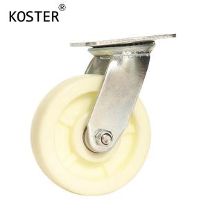 Wholesale 50mm Zinc Plated Heavy Duty Nylon Caster without Steel Core for Industrial Equipment from china suppliers