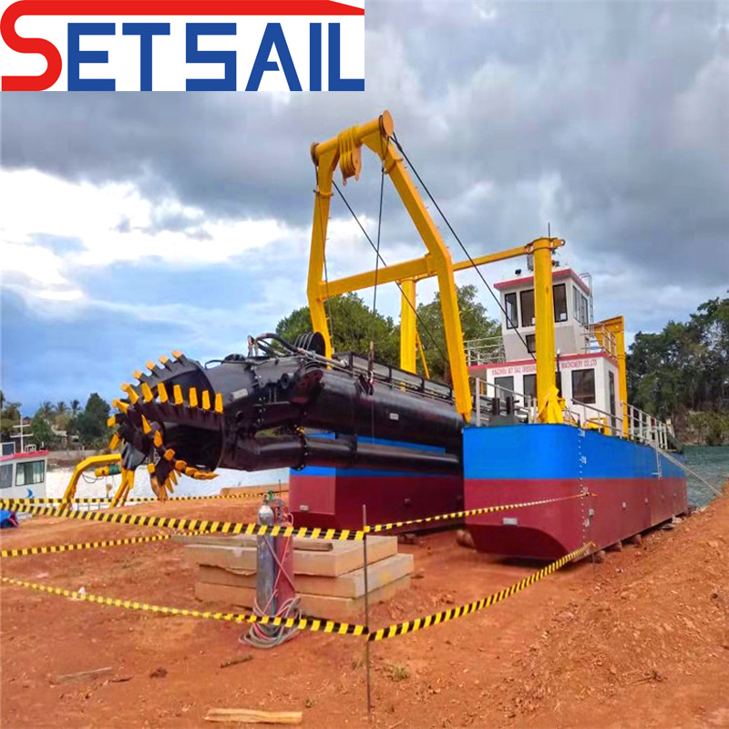 Long Warrant Cutter Suction Dredger with Hydraulic Pump
