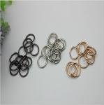 Super cheap bag making accessories light gold small metal wire iron buckles