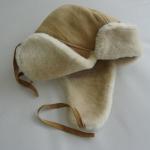 The queen of quality sheepskin trapper winter hat with ear flaps