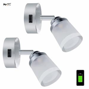 Wholesale 3W Touch Switch Wall Spot Light Caravan Interior Dimmable Bedside USB Reading from china suppliers