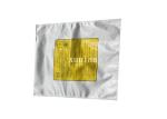 Yellow Logo Aluminum Foil Bags Heat Sealed For Mailing Electronic Components