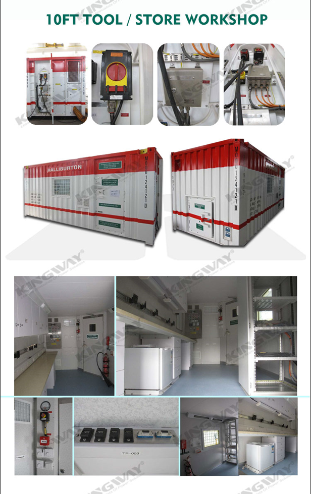 20FT DNV 2.7-1 Certified Offshore Container Dry Storage Solution with and Internal Dimensions of 5880mm*2330mm*2257mm