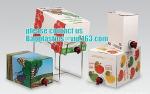 Filling Aluminum Foil Laminated Clear Plastic Red Wine Pack Packaging Storage