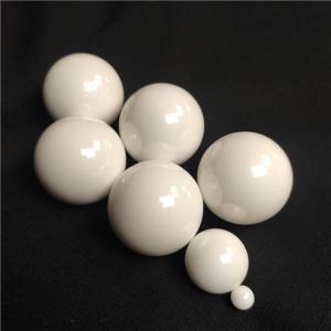 China Pure White 6.06g/Cm3 Ceramic Precision Balls Ceramic Bearing Balls on sale