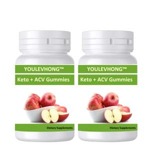 Wholesale YOULEVHONG Apple Cider Vinegar Gummies With Folate Vitamin B12 1000mg With The Mother Detox Digestion Skin Support Keto Diet from china suppliers