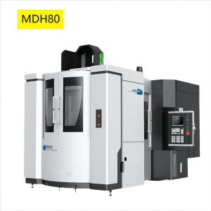 China MDH-80 Automatic CNC Milling Machine 2 Pallet Horizontal Heavy Duty on sale