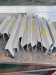 C Shaped Aluminum Profiles Commercial Metal Strip Ceiling Mould Proof