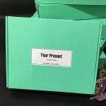 Biodegradable Cosmetic Packaging Box Small Corrugated Gift Mailer Boxes With