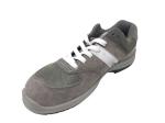 Grey Soft Cow Suede Decent Mens Dress Safety Shoes Non slip For Oily Workplace