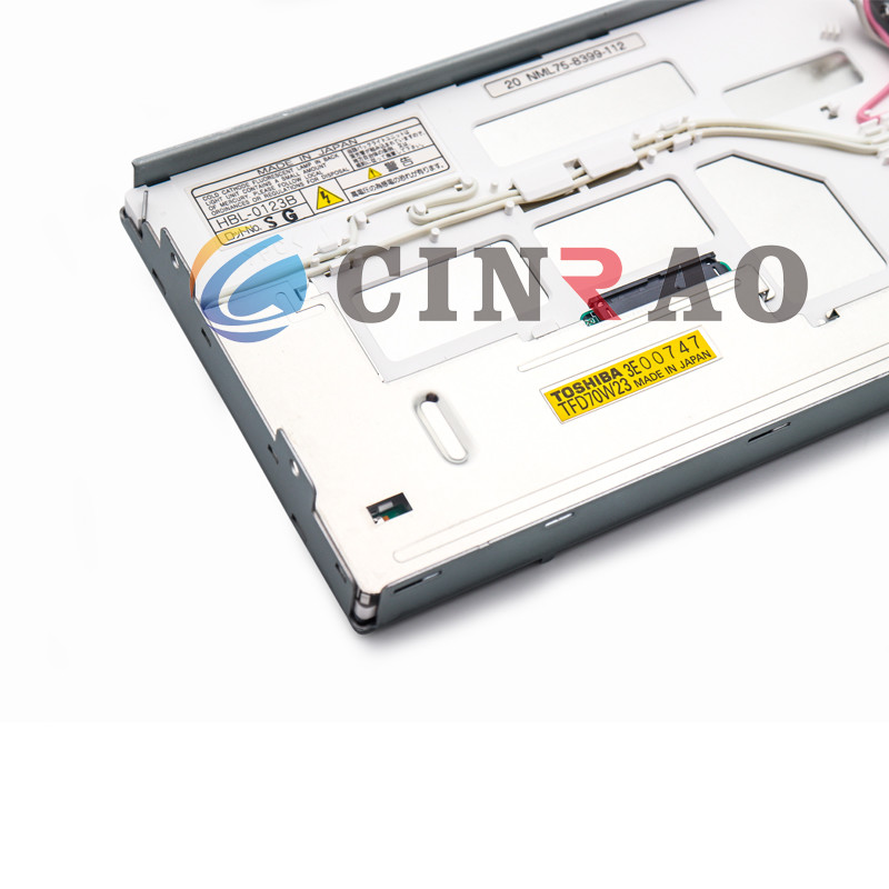 Toshiba 7.0" TFT LCD Display Screen TFD70W23 Auto Parts Replacement