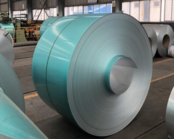 Green Color AFP Aluzinc Steel for Stone Coated Metal Tiles Regular Spangle 55%