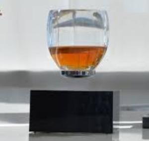 Wholesale new wireless rechargeable magnetic levitation Cocktail Glass cup display racks from china suppliers