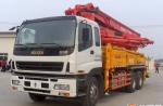 Special Purpose Truck , Concrete Pump Truck With Electric Control System