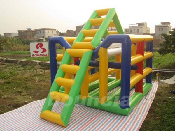 0.9mm PVC Tarpaulin Inflatable Water Sports / Water Park Games With Blob