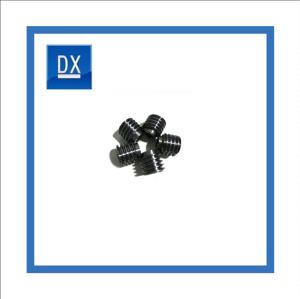 Wholesale Stainless steel oxidation blackened double lead inch short transmission worm from china suppliers