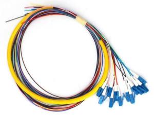 Wholesale Sc LC FC St MTRJ Connectors Fiber Optic Pigtail 12 Core Indoor FTTH Optical Pigtail from china suppliers