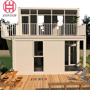 Wholesale Zontop Quick Install Luxury Design For Canteen Shopping Mall Building Warehouse Steel Shipping Container from china suppliers