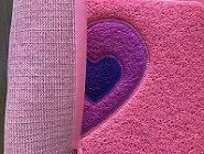 Green Pvc Coil Mat Carpet With Foam Backing Mat Width Of 12m 15m 18m 20m