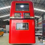 Multipurpose Leisure Fast Food Equipment 9*2.14*4.8m Double Deck Luxury Truck