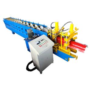 Wholesale 5.5kw Metal Roof Ridge Cap Roll Form Equipment PLC Delta Inverter Control from china suppliers