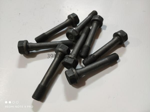 6D34 Mitsubishi Excavator Engine Parts Iron Engine Connecting Rod Screw 12.5