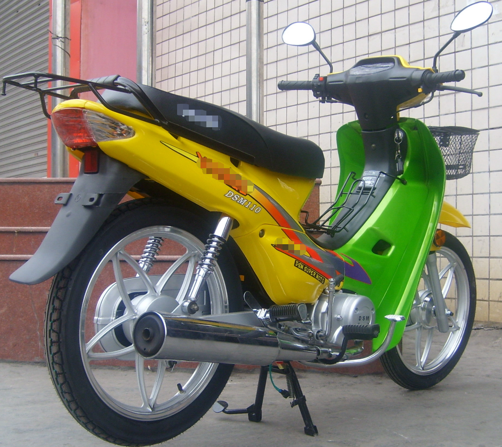 Four stroke factory direct cheap import motor 110cc street legal cub motorcycles for sale