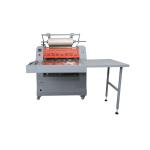 Steel Roller Dia200mm Book Lamination Machine , 160C Paper Roll Lamination