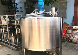 Wholesale SUS 304 Liquid Process Equipment Juice Beverage Mixing  Blending Tank from china suppliers