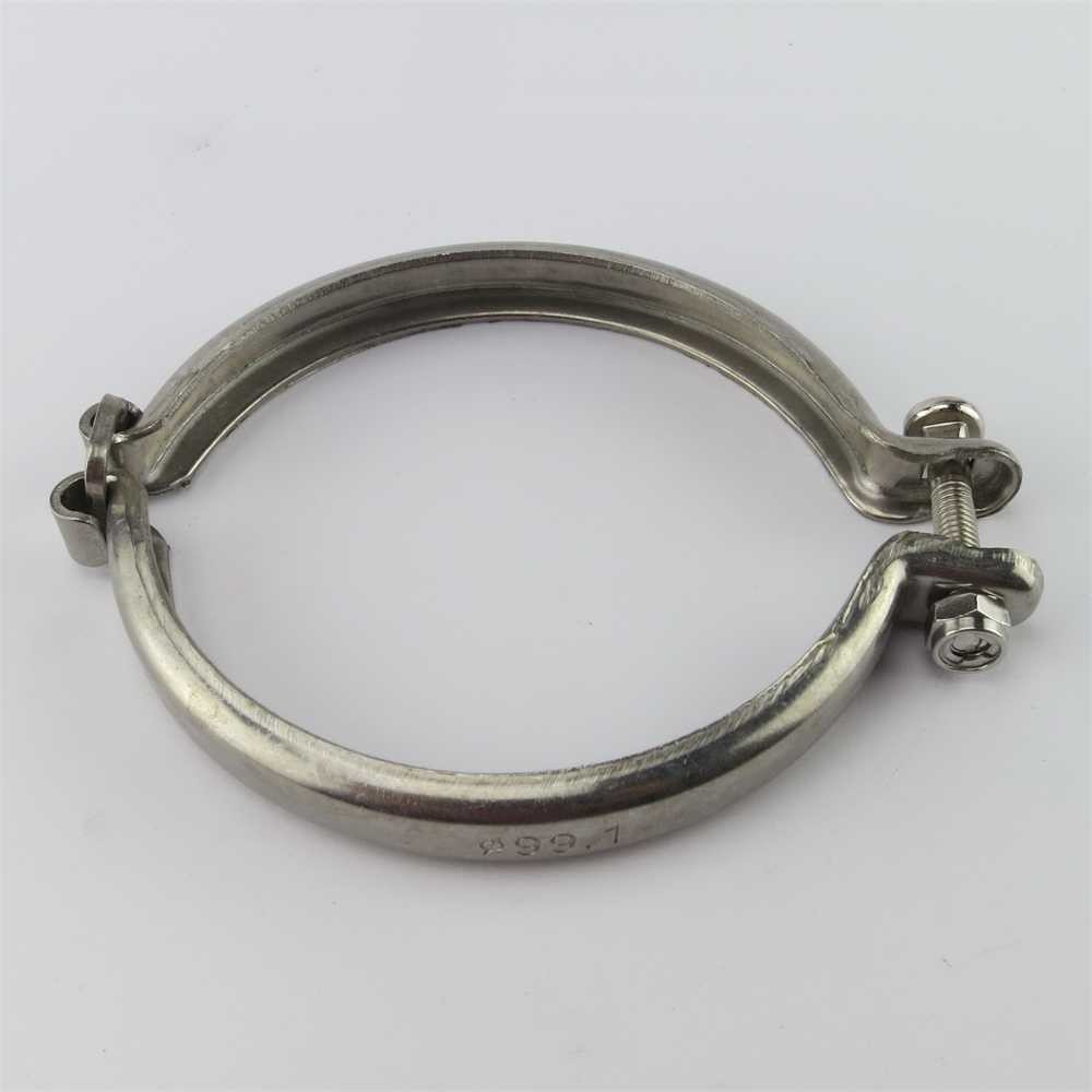 TD07 Turbo Turbocharger Turbine Exhaust V Band Clamp Flange