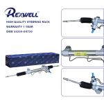 Auto Steering Systems OE 44250-0K720 Car Electric Hydraulic Steering Gear Rack