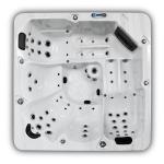 5 Person 3 Seats 2 Lounger Massage Hydrotherapy Hot Tube Spa Pool for Outdoor
