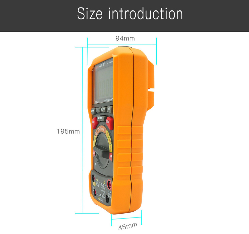 Professional Automatic Digital Multimeter With T - RMS And Bargraph Display