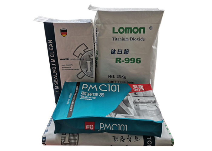 Customizable Valve Paper Bags Square Bottom Multiwall Recyclable Long Life