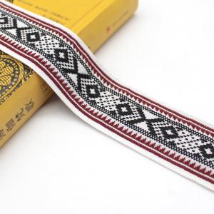 Wholesale Garment 4cm Bohemia Jacquard Ribbon Trim from china suppliers
