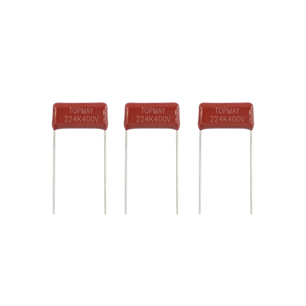 CL21 MEF Metallized Polyester Film Capacitor 224K 400V For LED Driver