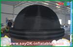 Education Mobile Planetarium Inflatable Black Air Dome Diameter 5m