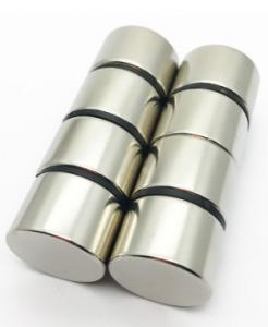 Wholesale N35-N52 Permanent Neodymium Cylinder Magnets For Motor Generator from china suppliers