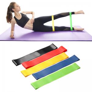 China Unisex Fitness Rubber Bands , Yoga Resistance Bands For Body Shaping on sale