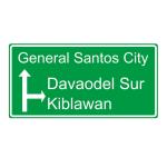 Custom Green Motorway Highway Sign Symbols Traffic Main Road Signages