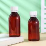 Promethezine PET Collar Material 100ml 120ml 3oz 4oz Amber PET Cough Syrup