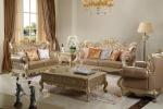 Italy Leather Luxury Sofa sets 1+2+3 for Villa living room used upholstered