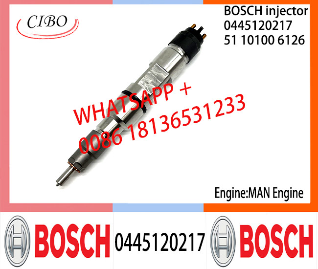 BOSCH 0445120217 51101006126 Neutral Fuel Injector Assembly 0445120217 51101006126 For MAN NEOPLAN TEMSA YOUNGMAN
