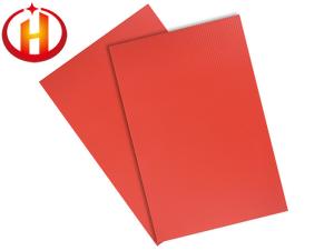 Wholesale Red Wear Resisting 3mm PP Corrugated Plastic Sheets Fireproof from china suppliers