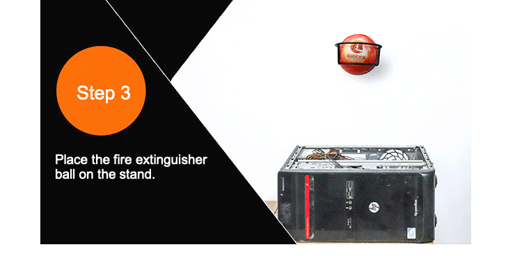 Portable Fire Extinguishing Equipment ABC Powder AFO Extinguisher Ball