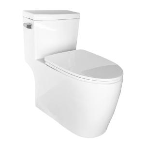 Wholesale High Efficiency White One Piece Tall Elongated Toilets Bowl MAP800G from china suppliers