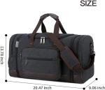 Garment Large Custom Travel Bag Crossbody With Trolley Sleeve BSCI