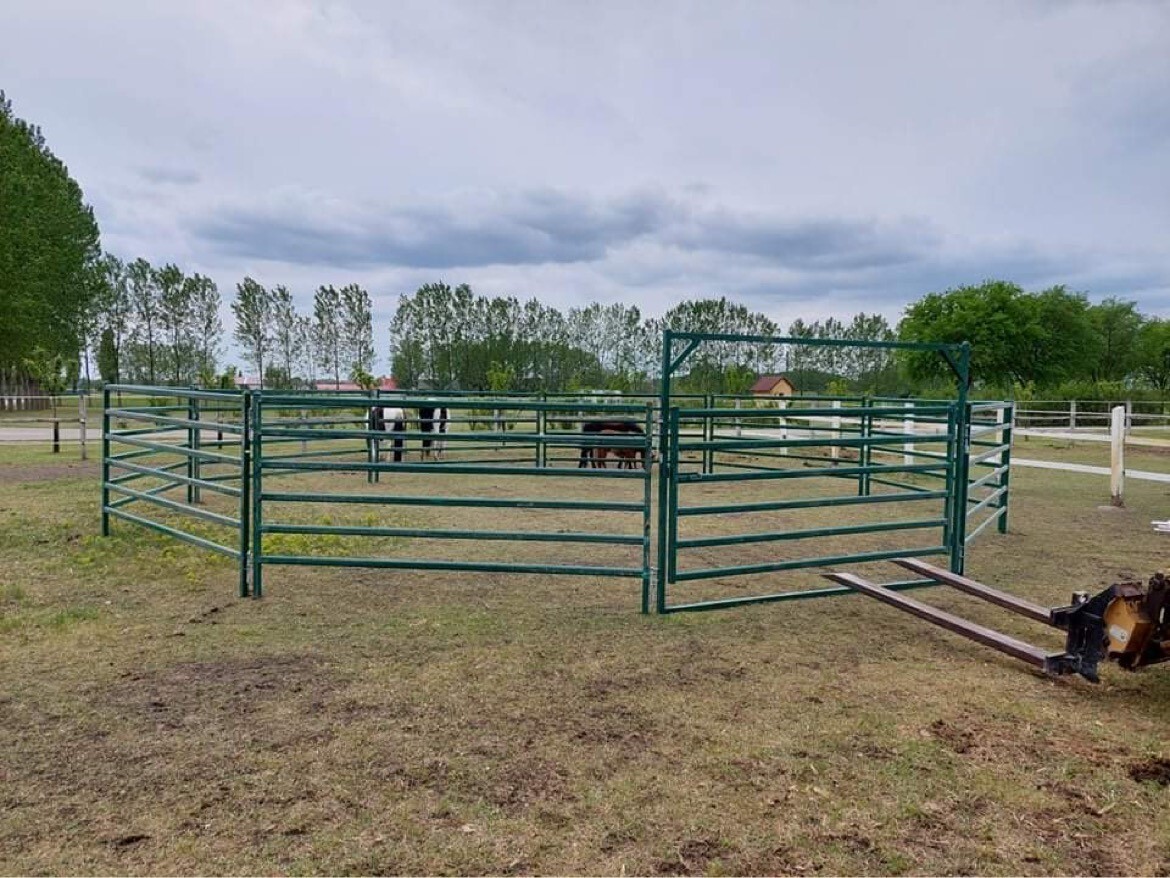 5 X 8ft Metal L Wire Welded Galvanized Steel Cattle Panels Corral Decorative Cattle Panel Fence