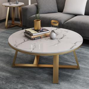 Wholesale Stainless Steel Circular Tea Table Suitable For Medium-Sized Rooms from china suppliers