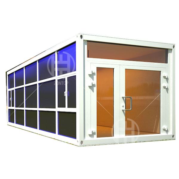Zontop Modern Luxury Easy Assemble Steel Prefabricated 2 Story Frame 20ft 40 Ft